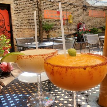El Cid - Margaritas on the patio - Mexican Near Me - Chicago, Illinois
