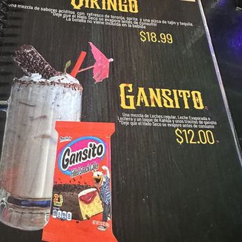 Tacos Los Vaqueros - a menu for a mexican restaurant - Food Trucks Near Me - Denver, Colorado