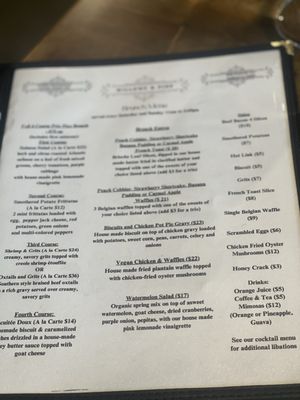 Menu photo 8 Willows & Pine Oakland, CA