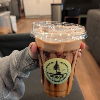 Spruce Coffee - Iced mocha - Coffee & Tea Near Me - New Haven, Connecticut Spruce Coffee - Iced mocha - Coffee & Tea Near Me - New Haven, Connecticut