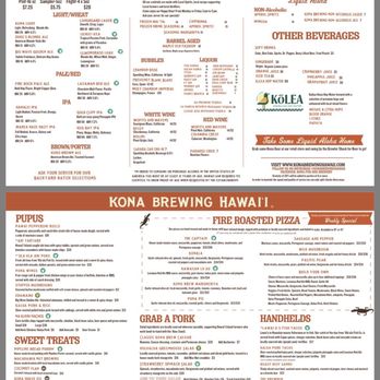 Kona Brewing - Menu - Brewpubs Near Me - Kailua-Kona, Hawaii