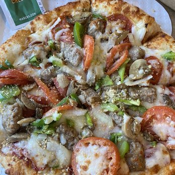 Marco's Pizza - Supreme with added tomatoes - Pizza Near Me - Northport, Alabama Marco's Pizza - Supreme with added tomatoes - Pizza Near Me - Northport, Alabama