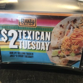Rusty Taco - Some of the Specials - Tacos Near Me - Maumee, Ohio