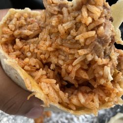 Chronic Tacos - Chicken burrito baja style or rice burrito?