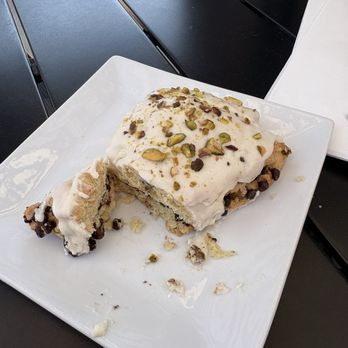 New Holland Coffee Company - Pistachio and chocolate scone. - Coffee & Tea Near Me - Lititz, Pennsylvania New Holland Coffee Company - Pistachio and chocolate scone. - Coffee & Tea Near Me - Lititz, Pennsylvania