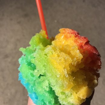 Hula Hawaiian Shave Ice - a rainbow colored ice cream - Food Trucks Near Me Hula Hawaiian Shave Ice - a rainbow colored ice cream - Food Trucks Near Me