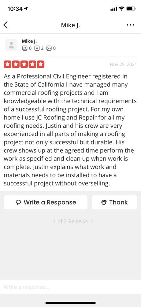 Slide of JC  Roofing & Repair
