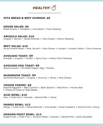 Menu photo 6 O Kafe Jersey City, NJ