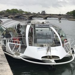 Batobus Paris - The boat they use is the best in Paris
