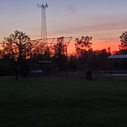 Walden Pond Park - Sunset over ball diamond