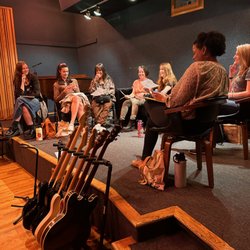 The Songwriting School of Los Angeles - Co-writing a song that the group would later record.