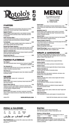 Menu photo 4 Rotolo's Pizzeria Reserve, LA Menu photo 4 Rotolo's Pizzeria Reserve, LA