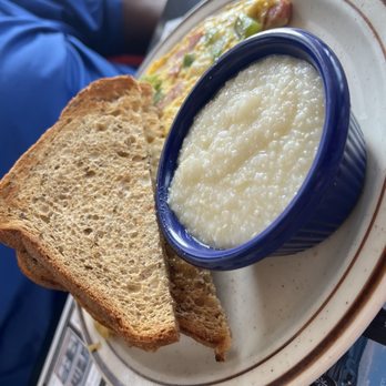 Prospect Diner - Western omelette, grits, rye toast. Rye is crazy good - Diners Near Me - Columbia, Pennsylvania Prospect Diner - Western omelette, grits, rye toast. Rye is crazy good - Diners Near Me - Columbia, Pennsylvania