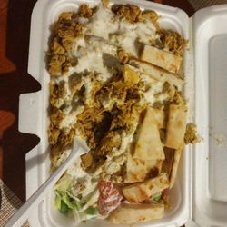 New York Style Halal Gyro - Chicken over rice