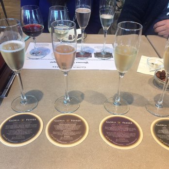Gloria Ferrer Winery - My flight - Wineries Near Me - Sonoma, California