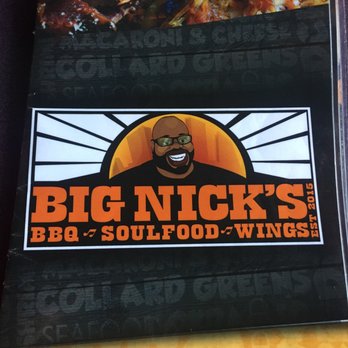 BIG NICK'S - Menu Cover - Chicken Wings Near Me - Valdosta, Georgia BIG NICK'S - Menu Cover - Chicken Wings Near Me - Valdosta, Georgia