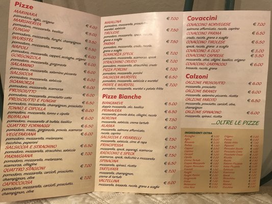 Menu photo 3 Primavera Florence, FI Menu photo 3 Primavera Florence, FI