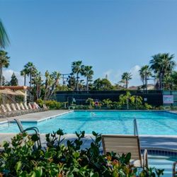 Love Leucadia Beach Rentals - Resort lap pool 25 yards