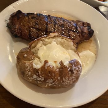 LongHorn Steakhouse - New York Strip* Idaho(R) Baked Potato - Steakhouses Near Me - Morgantown, West Virginia