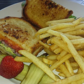 PJ's at Gray's Crossing - Turkey club with fries. - Bars Near Me - Truckee, California PJ's at Gray's Crossing - Turkey club with fries. - Bars Near Me - Truckee, California