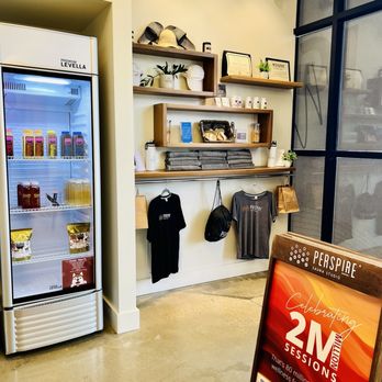Perspire Sauna Studio - The Heights - Merch, juices, and flavored ginger beer - Saunas Near Me - Houston, Texas Perspire Sauna Studio - The Heights - Merch, juices, and flavored ginger beer - Saunas Near Me - Houston, Texas