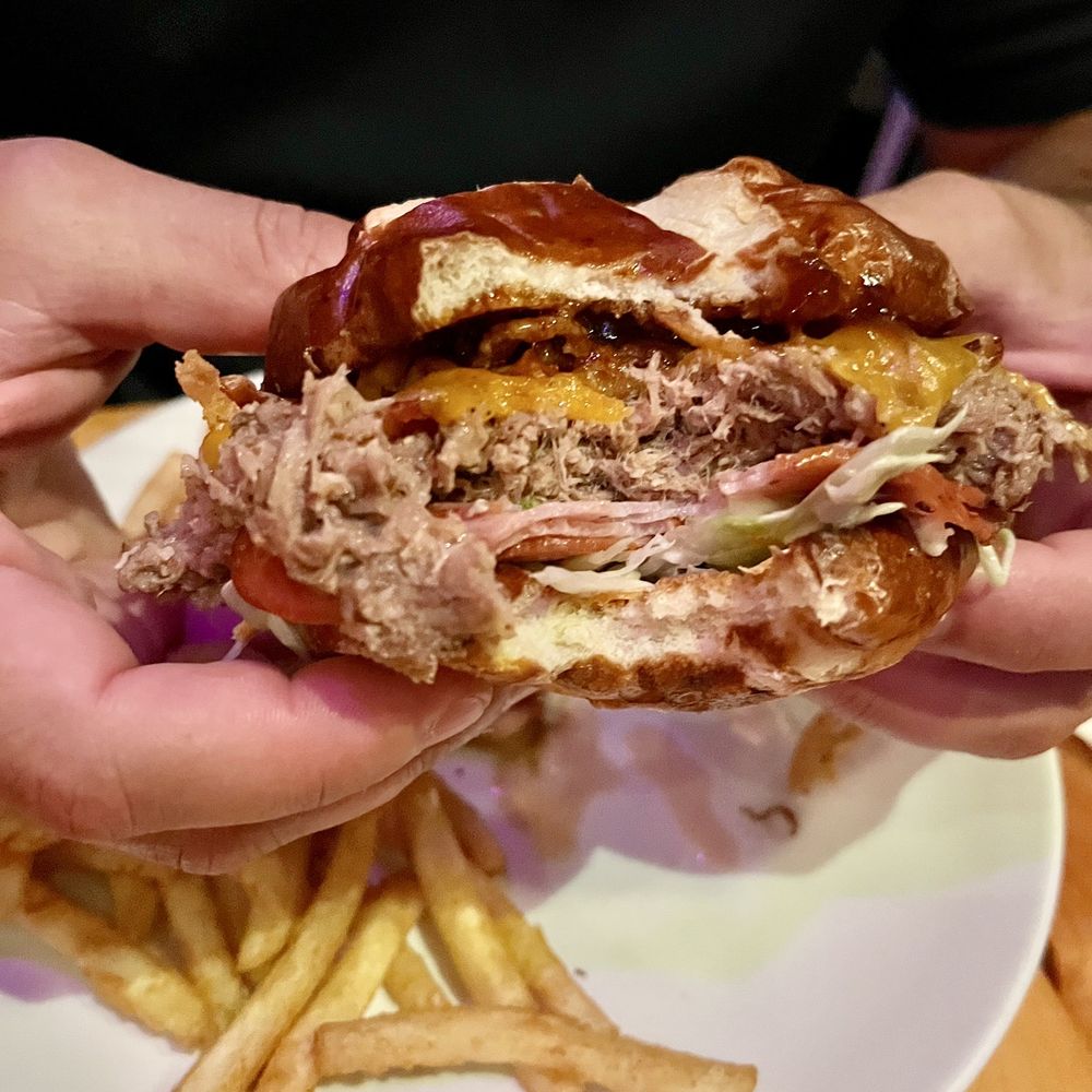 Fitger's Brewhouse Brewery and Grille - 3 Little Pigs Sandwich - Brewpubs Near Me - Duluth, Minnesota Fitger's Brewhouse Brewery and Grille - 3 Little Pigs Sandwich - Brewpubs Near Me - Duluth, Minnesota