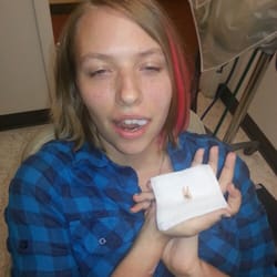 Mitcherling Mitcherling Johnson & Vafakos Dntst - Becky on Nitrous Oxide & one less tooth!!