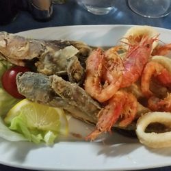 Lido Blu - Fritturina di calamari, gamberi e paranza
