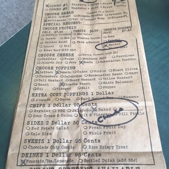 Brown Bag Deli - Totally recommend the garden on multi-grain with sriracha ranch - Delis Near Me - Houston, Texas