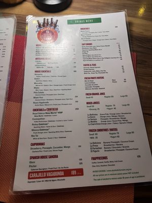 Menu photo 3 La Vagabunda Playa del Carmen, ROO