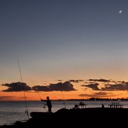 Joint Base Pearl Harbor-Hickam - Sunset from Hickam