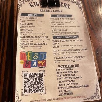 Gigglewaters - Secret menu items - American Near Me - Safety Harbor, Florida Gigglewaters - Secret menu items - American Near Me - Safety Harbor, Florida
