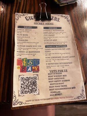 Menu photo 1 Gigglewaters Safety Harbor, FL Menu photo 1 Gigglewaters Safety Harbor, FL