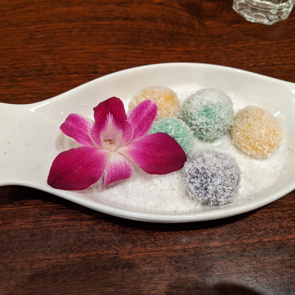 Rasa - Onde onde - sweet and spongy - Malaysian Near Me - New York, New York Rasa - Onde onde - sweet and spongy - Malaysian Near Me - New York, New York