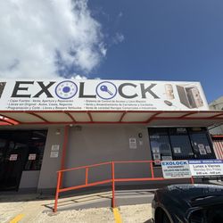 Exolock Inc. - Rótulo exterior y entrada
