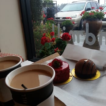 White Windmill - Strawberry mousse and Chocolate Dome - Bakeries Near Me - Doraville, Georgia