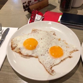 Strada - 2 fried eggs - Italian Near Me - Gt Lon, XGL