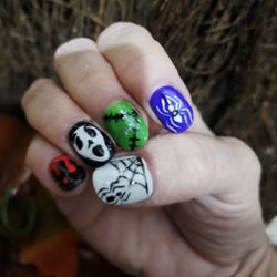 D Q Nails - My Halloween assortment!