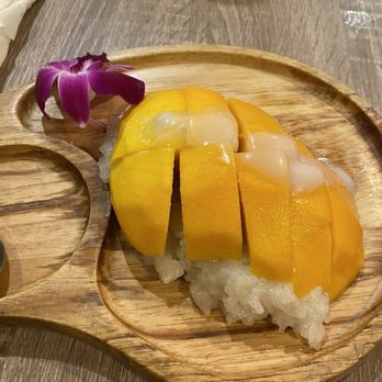 NUA Thai - Mango Sticky Rice - Thai Near Me - Houston, Texas NUA Thai - Mango Sticky Rice - Thai Near Me - Houston, Texas