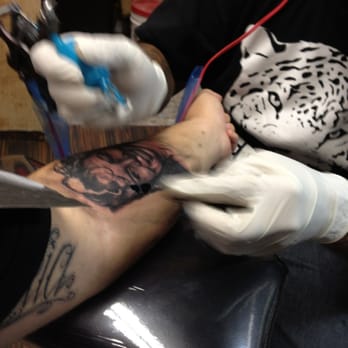 Showdown Tattoo Parlor - Sam working - Tattoo Near Me - Walnut, California Showdown Tattoo Parlor - Sam working - Tattoo Near Me - Walnut, California