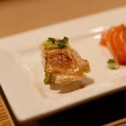 Seared black cod