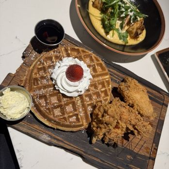 Winsome Prime - Chicken and waffles and shrimp and grits - Steakhouses Near Me - Houston, Texas Winsome Prime - Chicken and waffles and shrimp and grits - Steakhouses Near Me - Houston, Texas