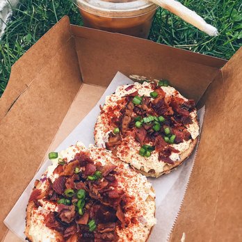 Black Sheep Bagel Cafe - Deviled Egg Salad Toast - Bagels Near Me - Cambridge, Massachusetts