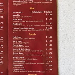 Taj Indian Flavours