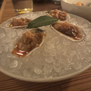 Nancy's Hustle - Eskovitz oysters - New American Near Me - Houston, Texas Nancy's Hustle - Eskovitz oysters - New American Near Me - Houston, Texas