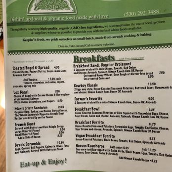 The Ridge Cafe - Breakfast menu - Cafes Near Me - North San Juan, California