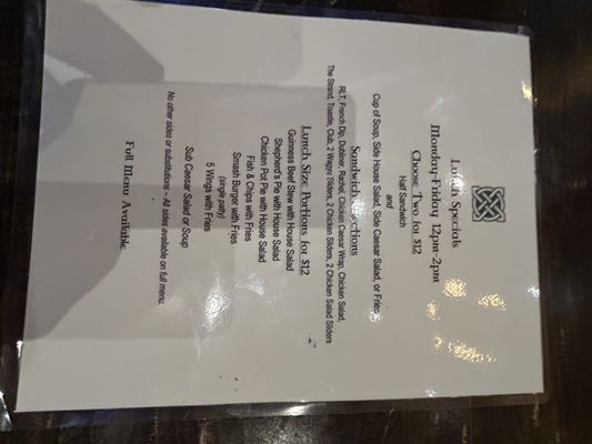 Menu photo 6 Fionn MacCool's Irish Pub & Restaurant Ponte Vedra, FL Menu photo 6 Fionn MacCool's Irish Pub & Restaurant Ponte Vedra, FL