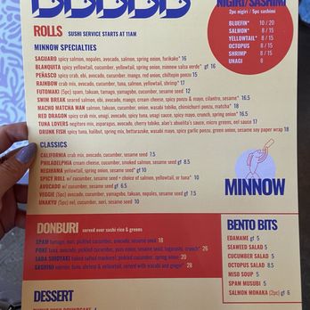 Minnow - Sushi Bars Near Me - Phoenix, Arizona