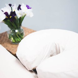 We have three massage therapy rooms and one esthetics and facial room as well as our two infrared saunas.