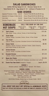 Menu photo 4 Maple Avenue Deli Rockville Centre, NY Menu photo 4 Maple Avenue Deli Rockville Centre, NY